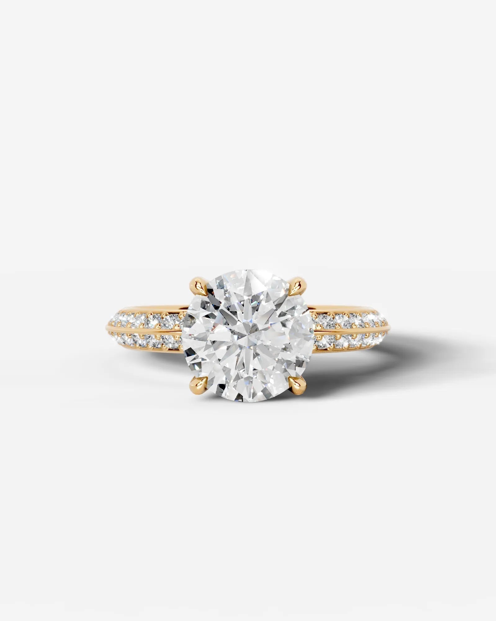 Marquise Solitaire With Tulip Prongs Lab Grown Diamond Engagement Ring